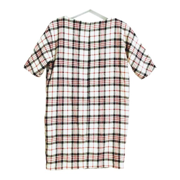 Zara Tartan Plaid Mini Dress, Size‎ S - Picture 3 of 12
